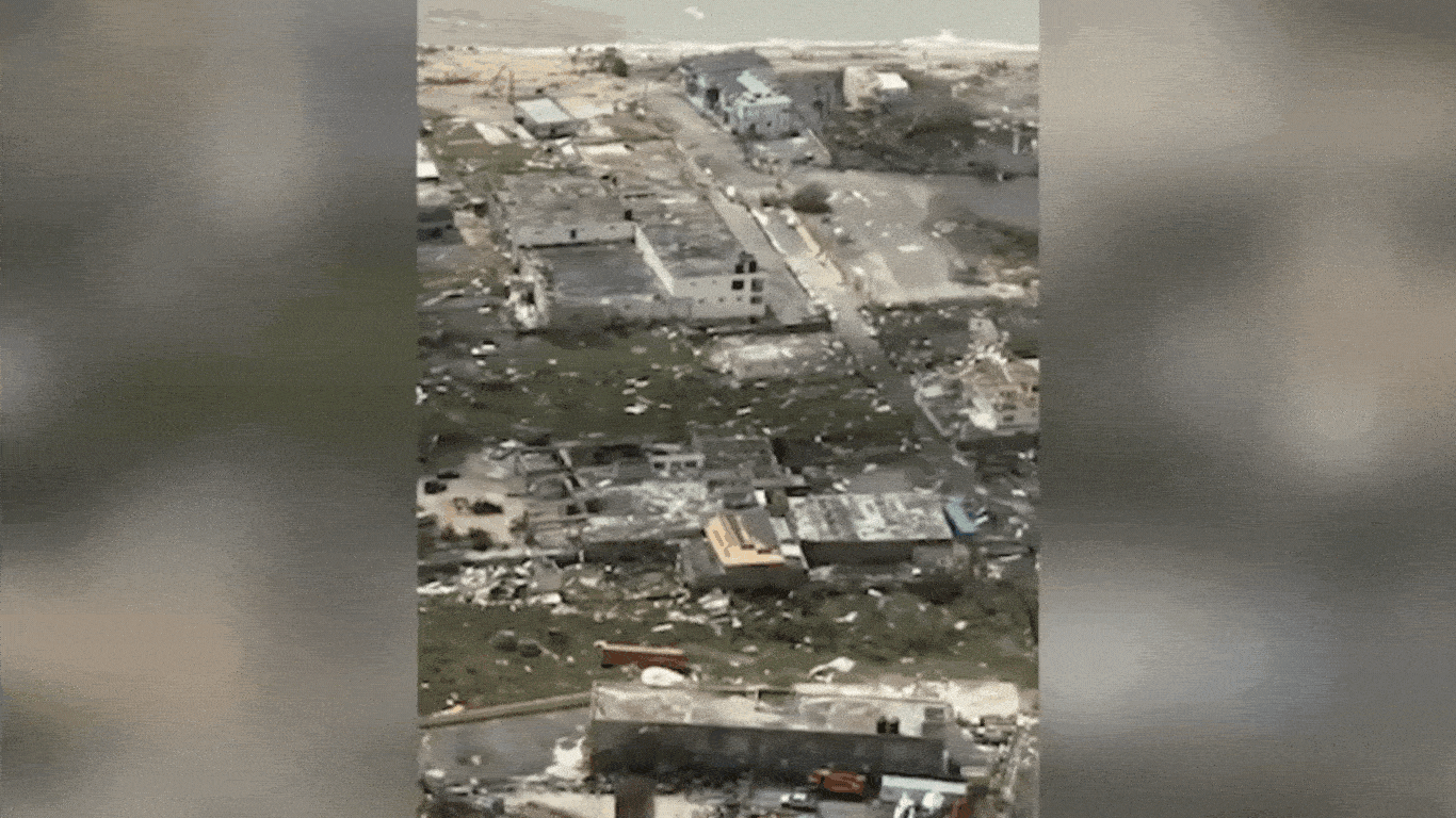 Image2 Jamaica destruction arial view Credit Andrew Holness